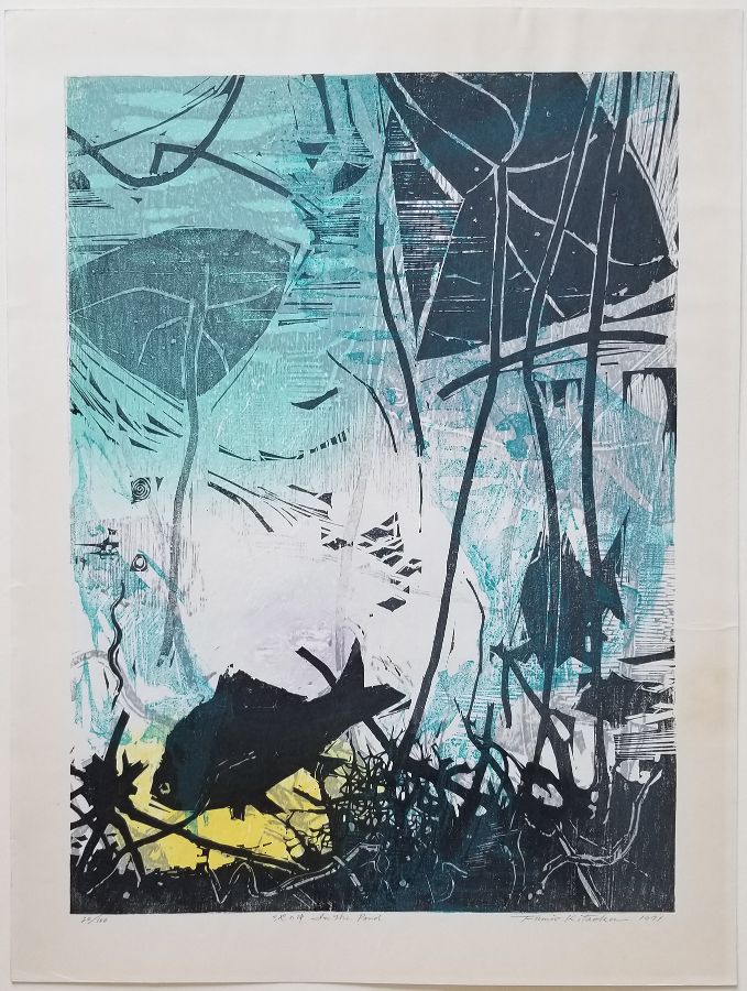 In The Pond by Fumio Kitaoka